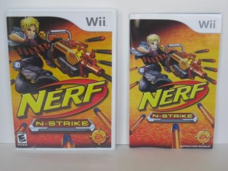 Nerf N-Strike (CASE & MANUAL ONLY) - Wii